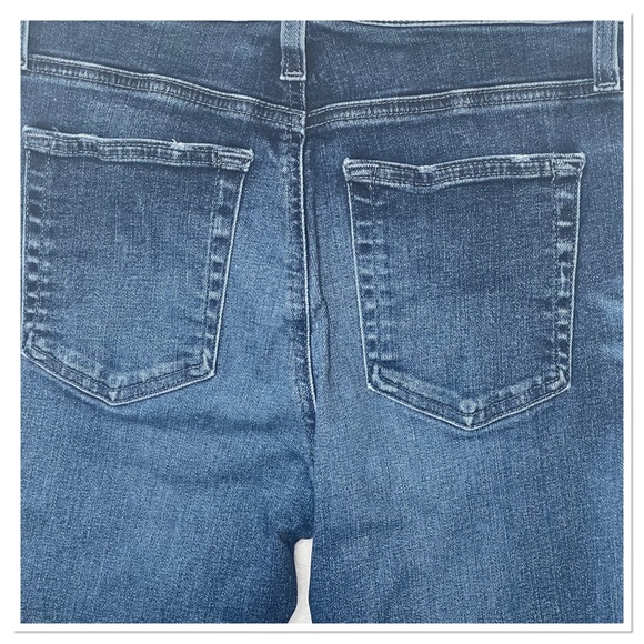 AG Adriano Goldschmied The Isabelle High Rise Straight Crop Sz 27R - Picture 8 of 15